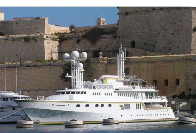 Cedar Sea yatı • Feadship • 1986 • sahibi Robert Mouawad