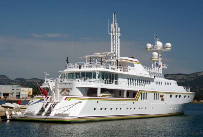 Cedar Sea yatı • Feadship • 1986 • sahibi Robert Mouawad