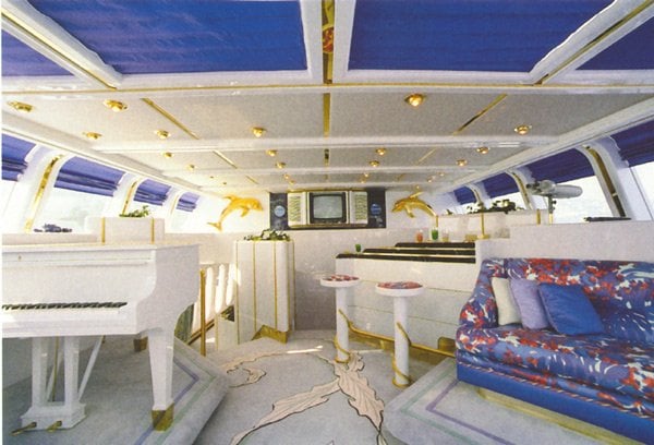 yacht Cedar Sea intérieur
