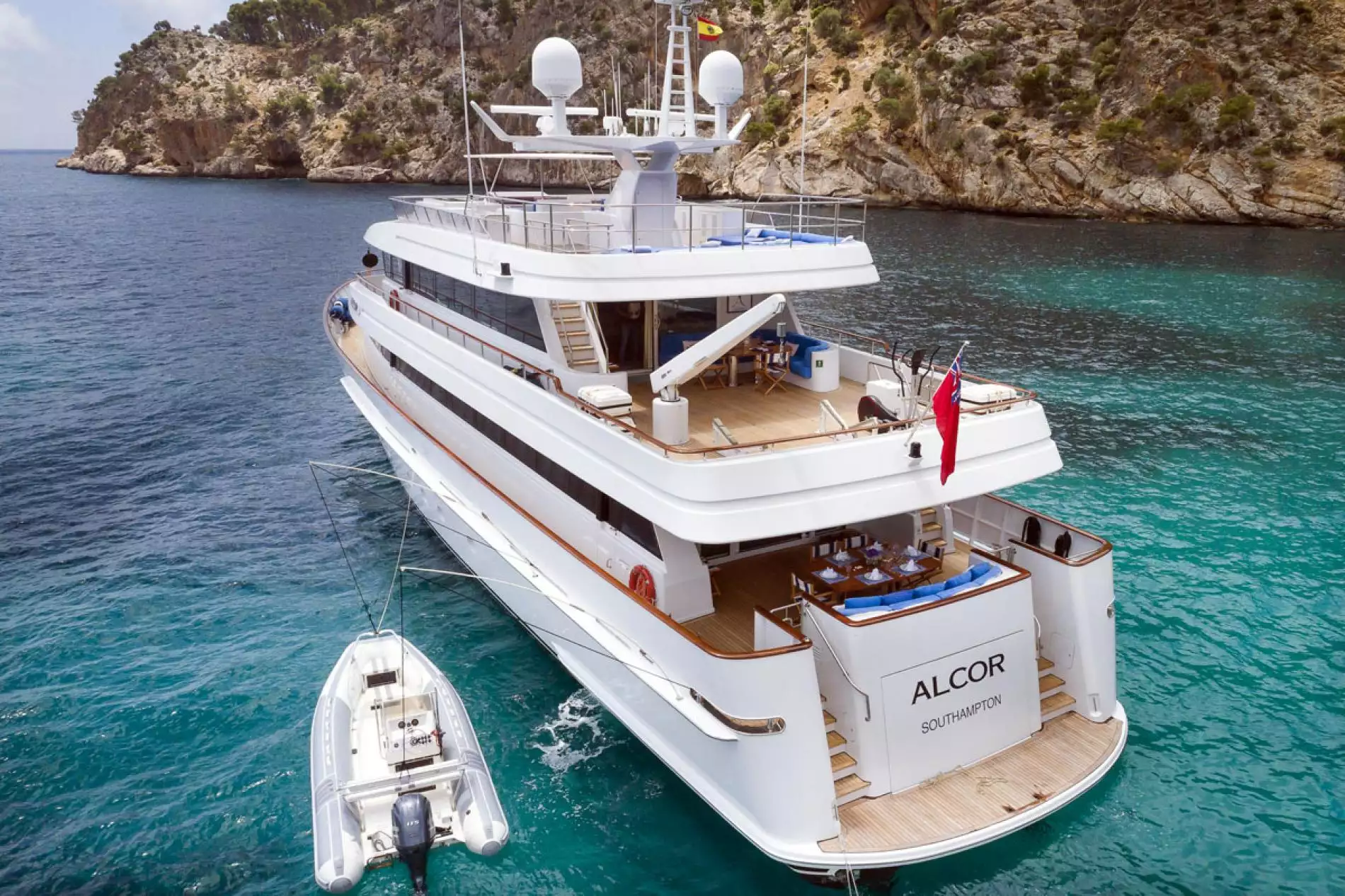 ALCOR Yacht • Heesen • 2000 • proprietario Rafael Del Pino y Calvo-Sotelo