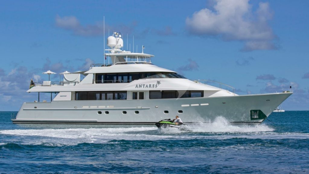 ANTARES Yacht – Westport – 2008 – eigenaar Bruce Thompson