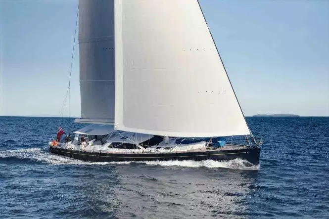 Antares III zeiljacht – Yachting Developments – 2011 – eigenaar Morris Kahn