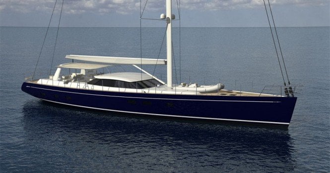 Yate de vela Antares III - Yachting Developments - 2011 - propietario Morris Kahn 