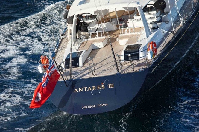 Sailing Yacht Antares III • Yachting Developments • 2011 • Location (Live)