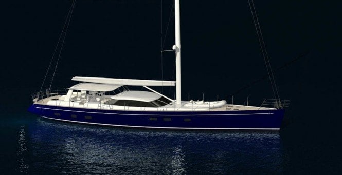 Yate de vela Antares III - Yachting Developments - 2011 - propietario Morris Kahn 