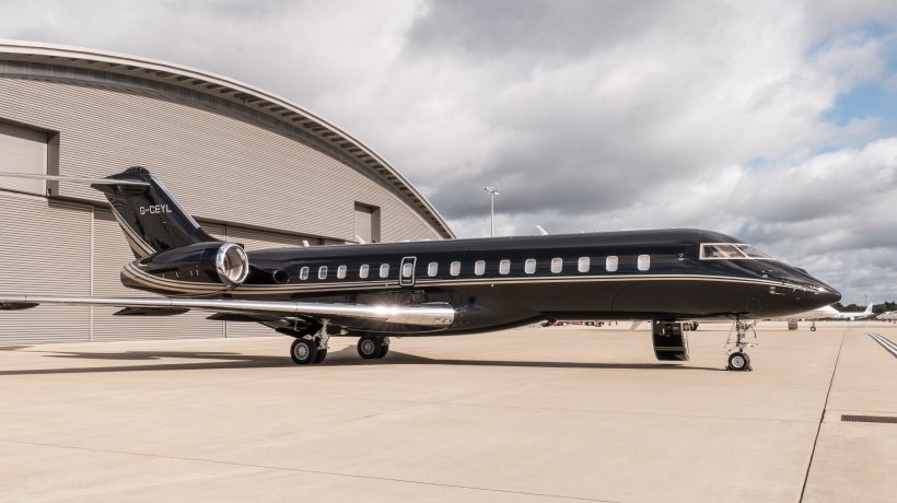 G-CEYL – Bombardier Global Express – Jet privado Richard Caring