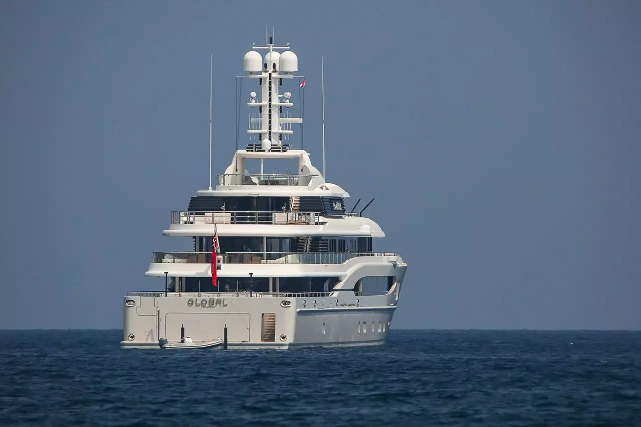 GLOBAL Yacht • Lurssen • 2007 • Owner Lars Windhorst