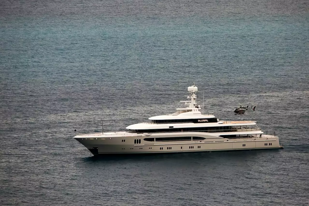GLOBAL Yacht • Lurssen • 2007 • Owner Lars Windhorst