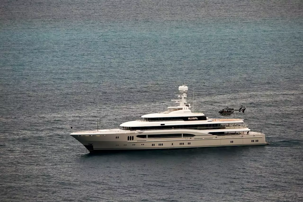 GLOBAL Yacht • Lurssen • 2007 • المالك Lars Windhorst