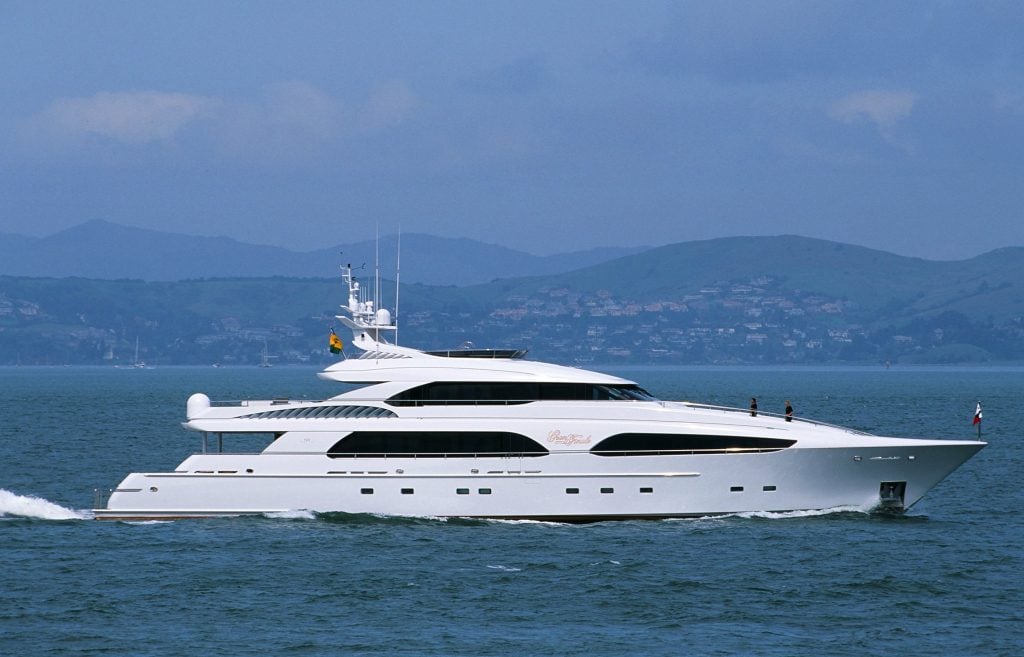 GRAN FINALE Yacht • Delta Marine • 2002 • propriétaire John Sobrato