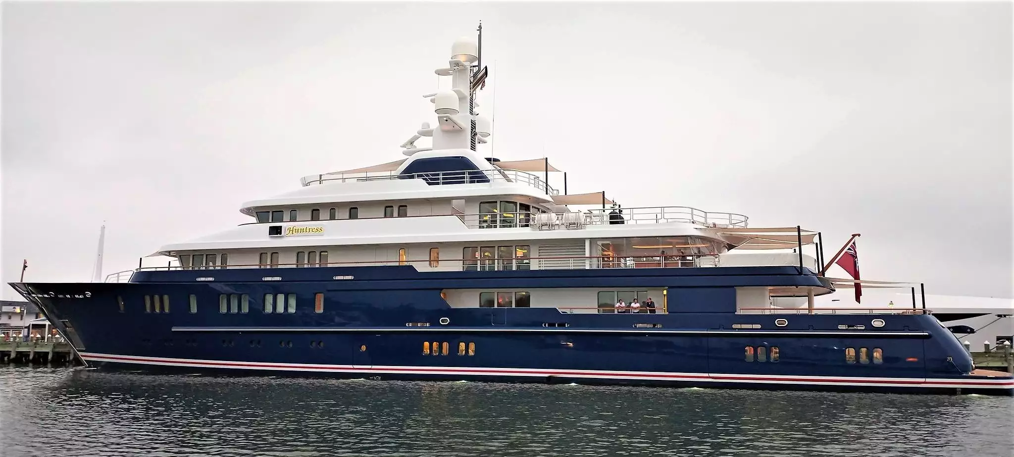 HUNTRESS Yacht - Lurssen - 2009 - propriétaire George Argyros