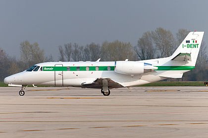 I-BENT – Cessna 560 – Лучано Бенеттон