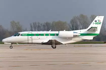 I-BENT – Cessna 560 – Лучано Бенеттон