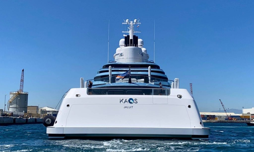 KAOS Yacht • Oceanco • 2017 • sahibi Nancy Walton Laurie