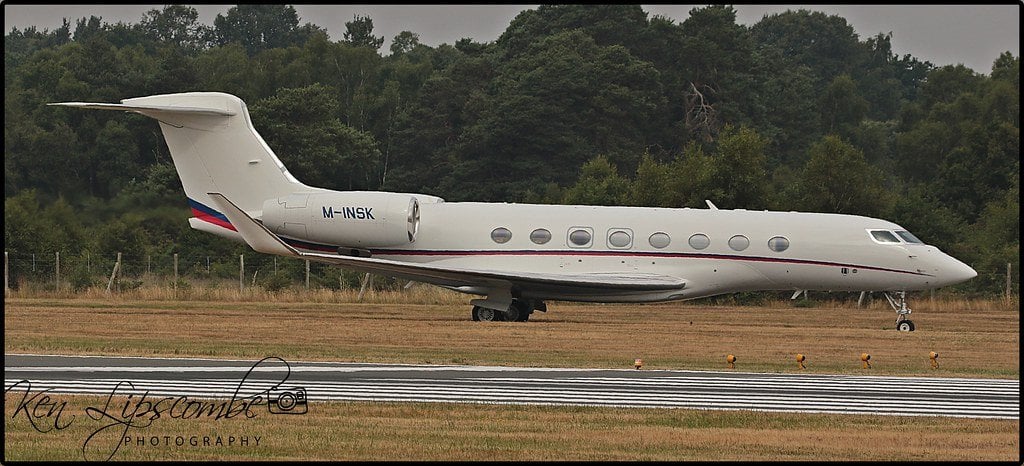 M-INSK – Gulfstream G650 – Dmitry Mazepin 