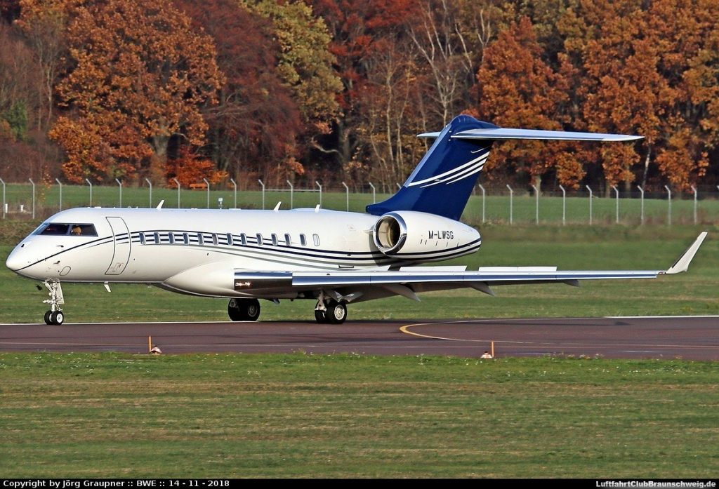 M-LWSG – Bombardier Global 6000 – Lars Windhorst