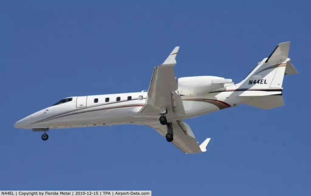 N44EL - Learjet 60 - Famille Lynn