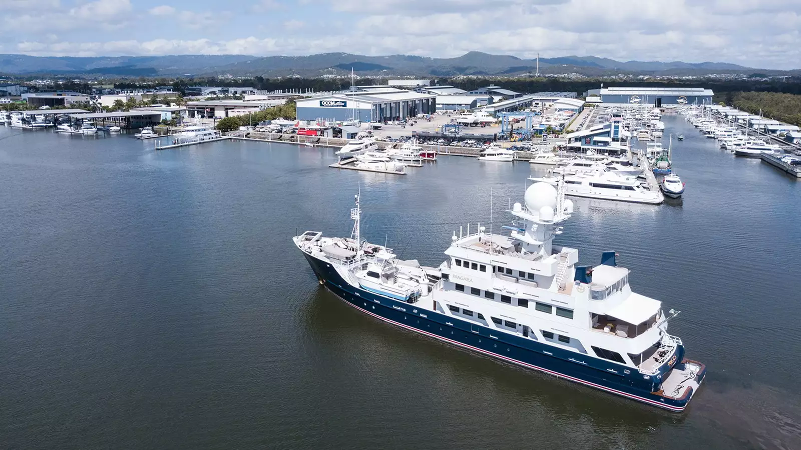 Iate PANGEA OCEAN EXPLORER • Trinity • 1999 • proprietário Andrew Forrest