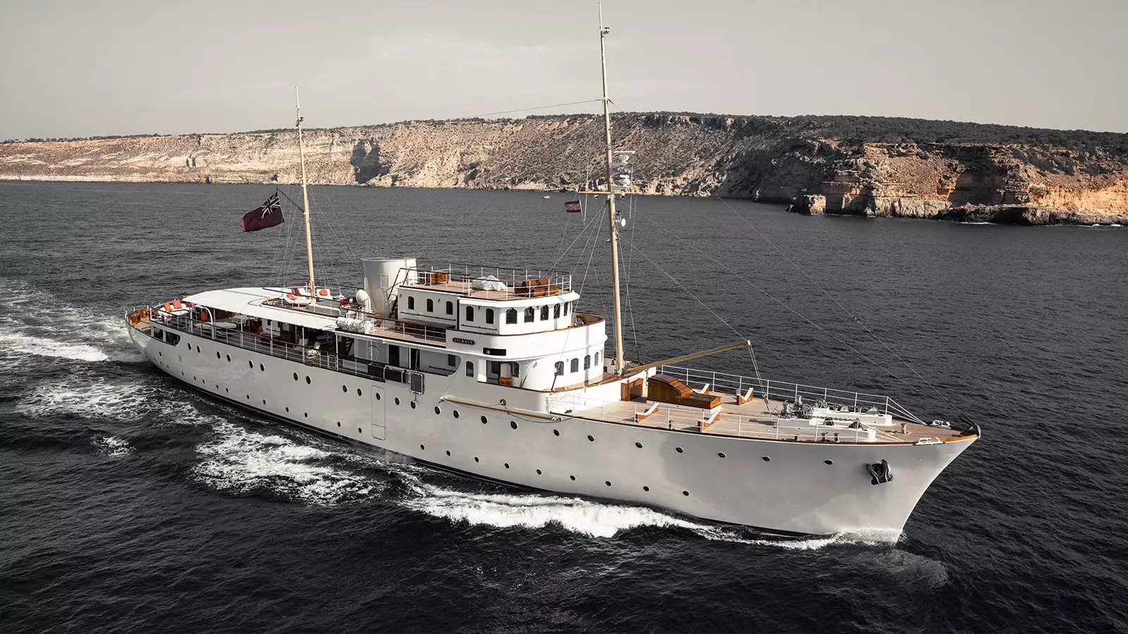 SHEMARA-Yacht • Vosper Thornycroft • 1938 • Besitzer Charles Dunstone