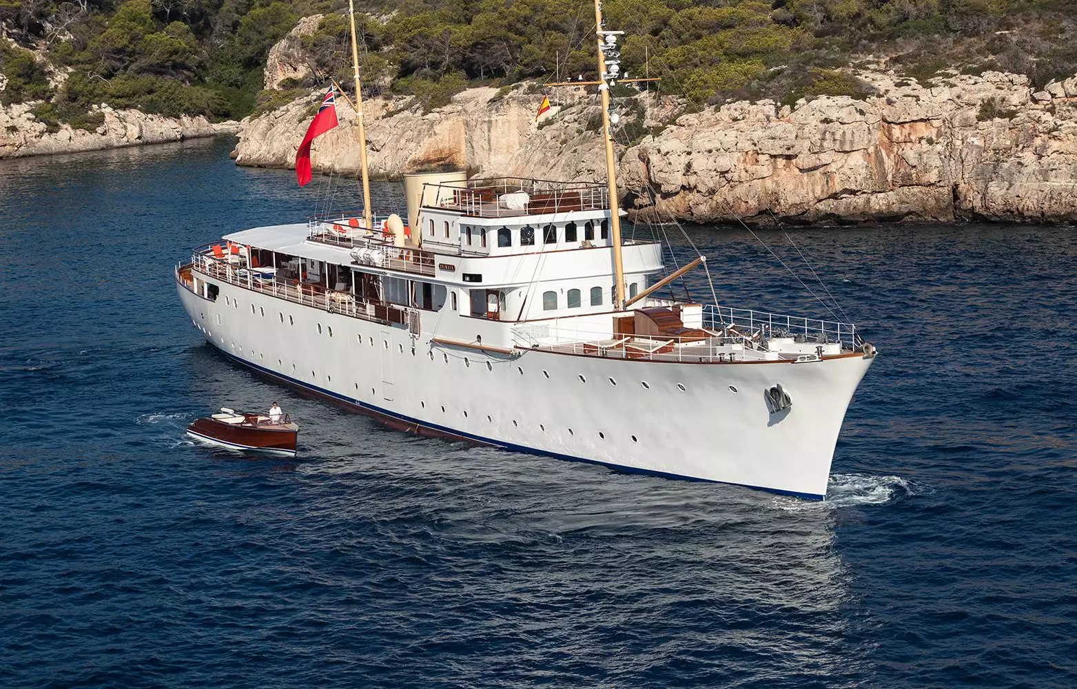 SHEMARA-Yacht • Vosper Thornycroft • 1938 • Besitzer Charles Dunstone