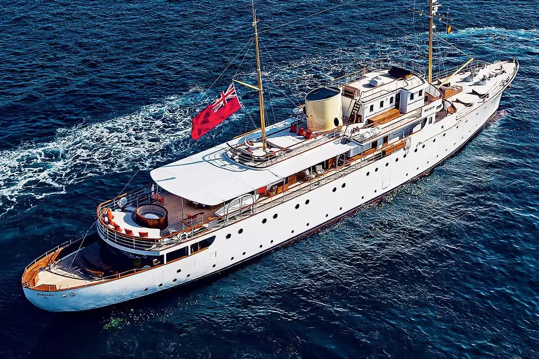 SHEMARA yacht • Vosper Thornycroft • 1938 • proprietario Charles Dunstone