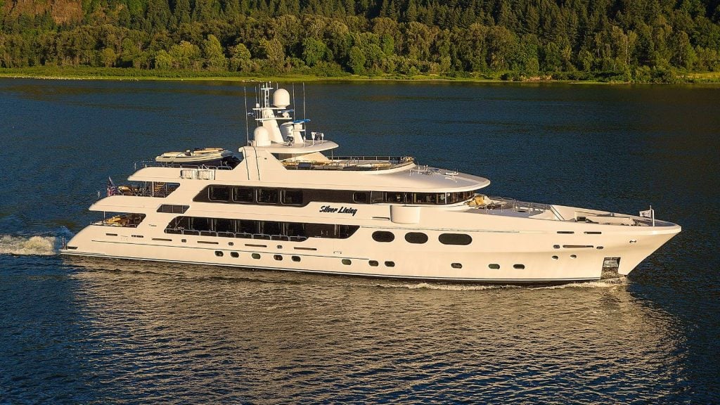 SILVER LINING yacht • Christensen • 2016 • owner Forrest Preston
