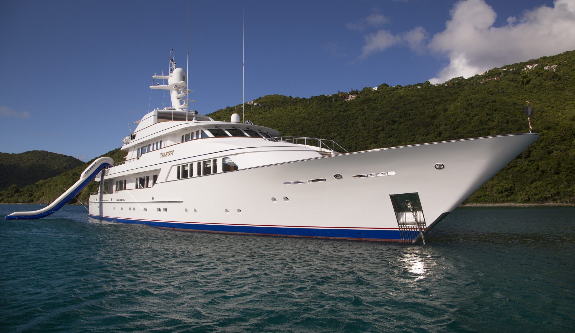 يخت تيليوست - Feadship - 1998 - مالكه ناثان بول ميرفولد