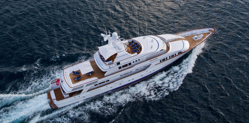 TELEOST Yacht – Feadship – 1998 – propriétaire Nathan Paul Myhrvold