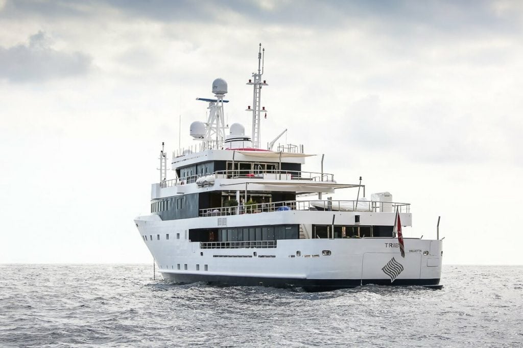 Tribu yacht - Mondomarine - 2007 - Luciano Benetton