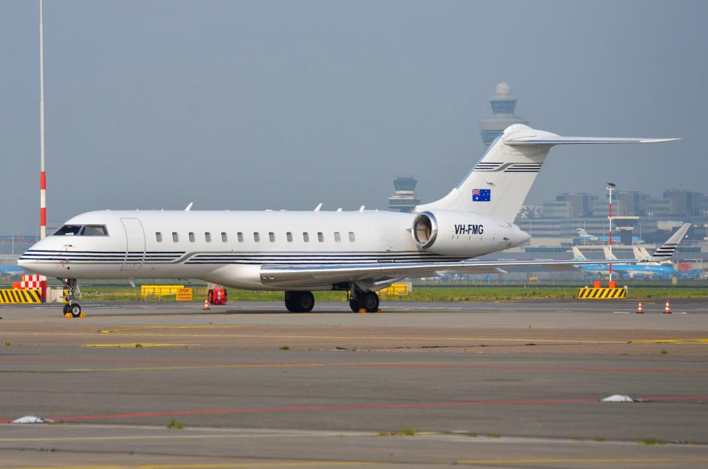 VH-FMG • Bombardier Global Express • sahibi Andrew Forrest 