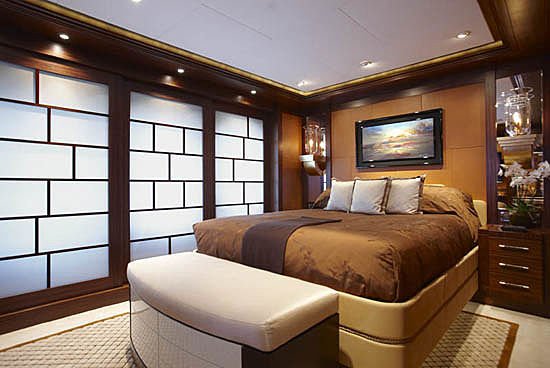 yacht Trident interior