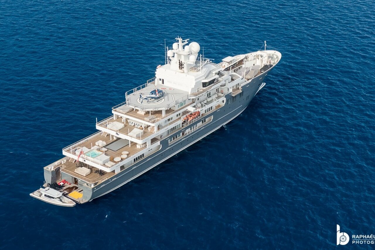 ANDROMEDA yacht • Kleven • 2016 • owner Yuri Milner
