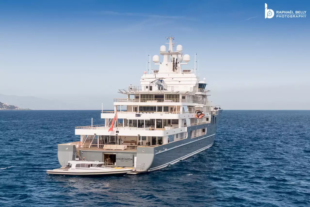 ANDROMEDA Yacht Yuri Milner 250M Superyacht