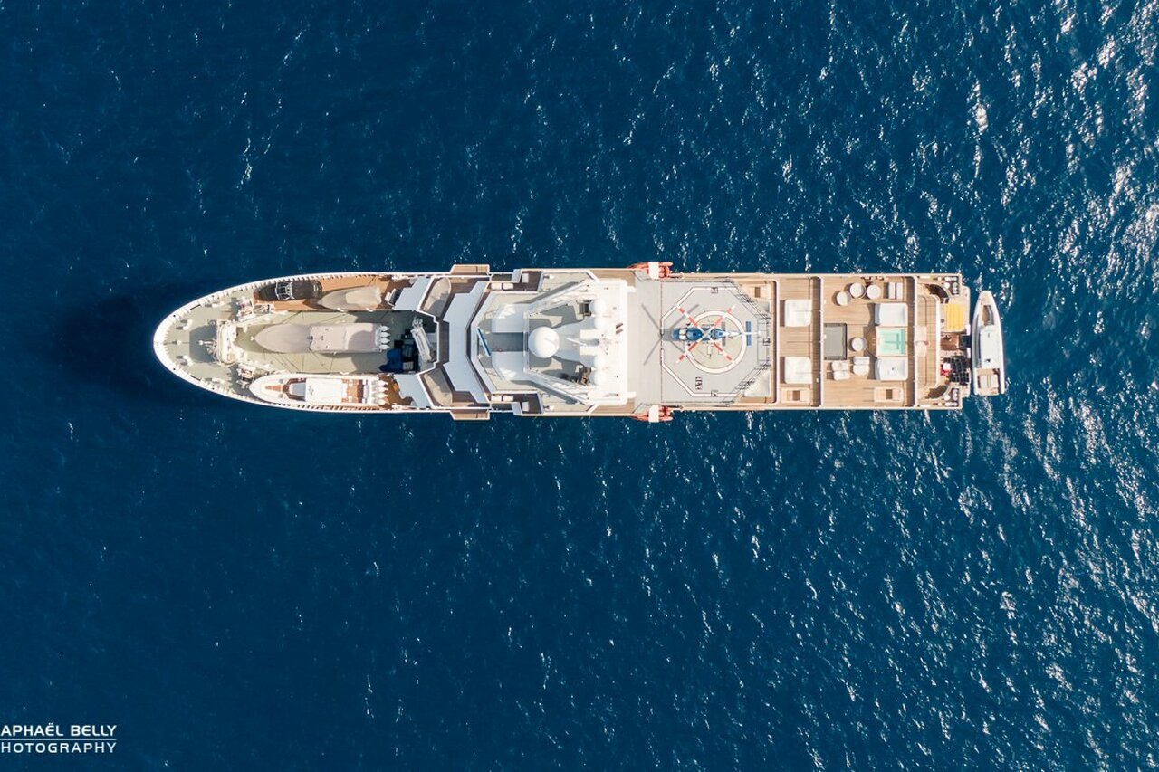 ANDROMEDA yacht • Kleven • 2016 • owner Yuri Milner