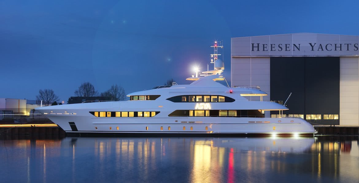 ASYA yacht • Heesen • 2015 • proprietario Kabir Mulchandani