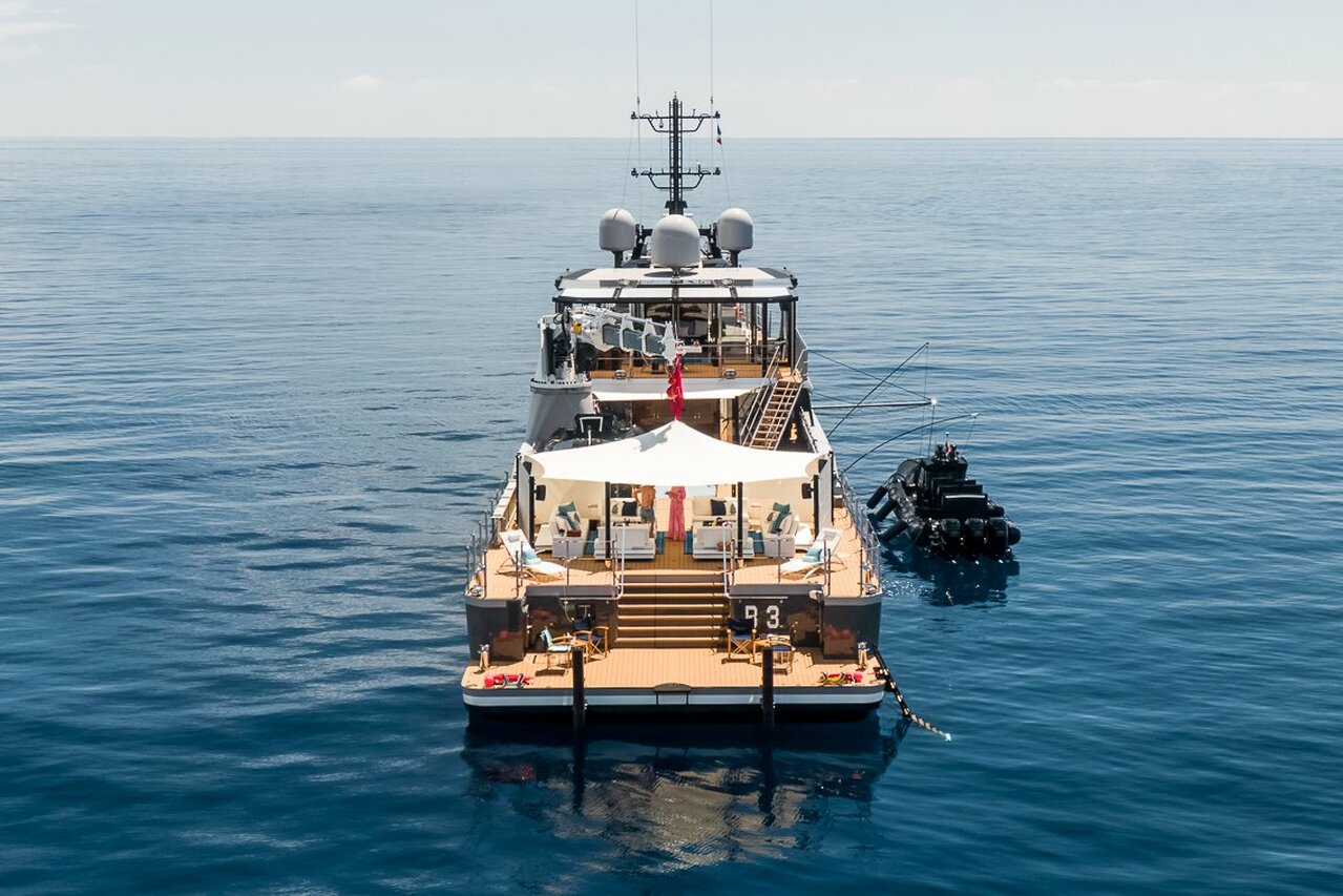 Yacht B3 • Damen • 2019 • propriétaire milliardaire monégasque