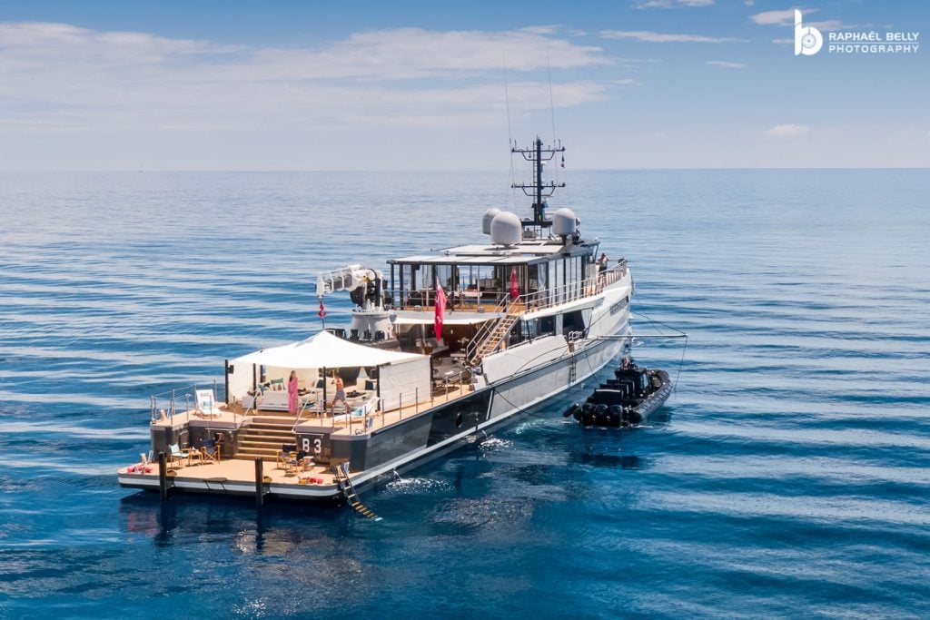 Yacht B3 • Damen • 2019 • propriétaire milliardaire monégasque