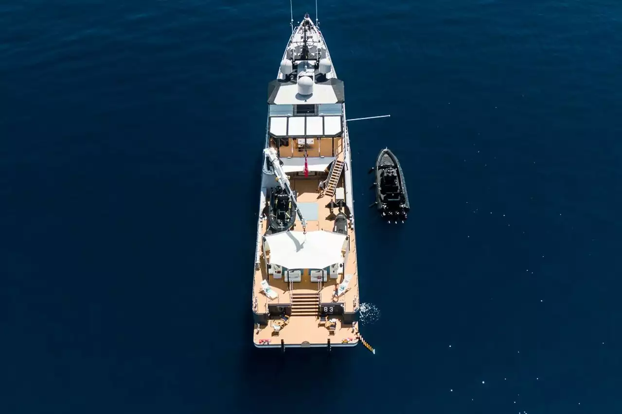 Яхта B3 • Damen • 2019 г. • владелец миллиардер из Монако