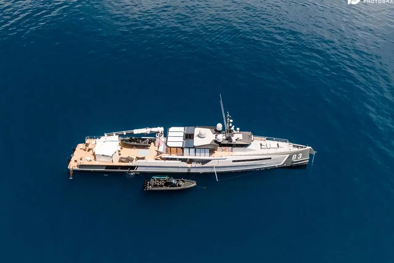 B3 yacht • Damen • 2019 • armatore miliardario con sede a Monaco