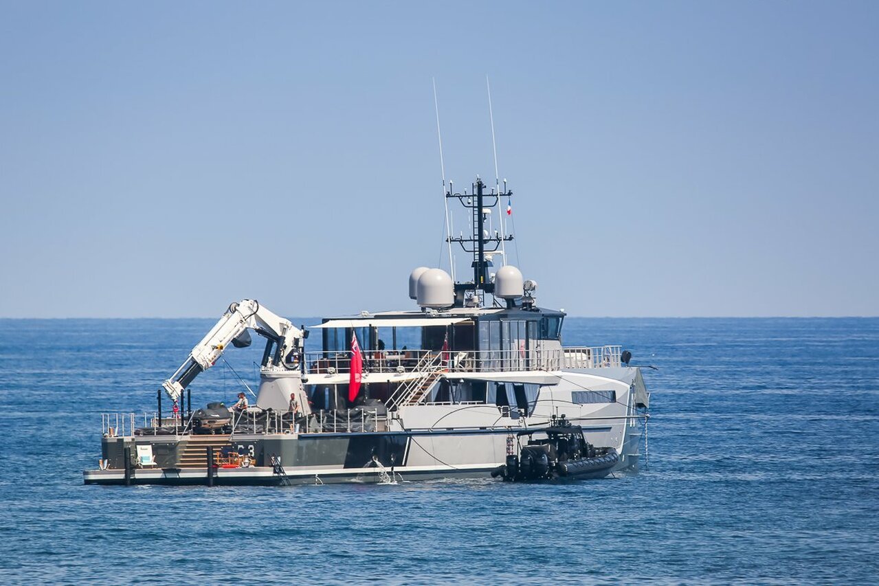 B3 yacht • Damen • 2019 • owner Monaco based billionaire