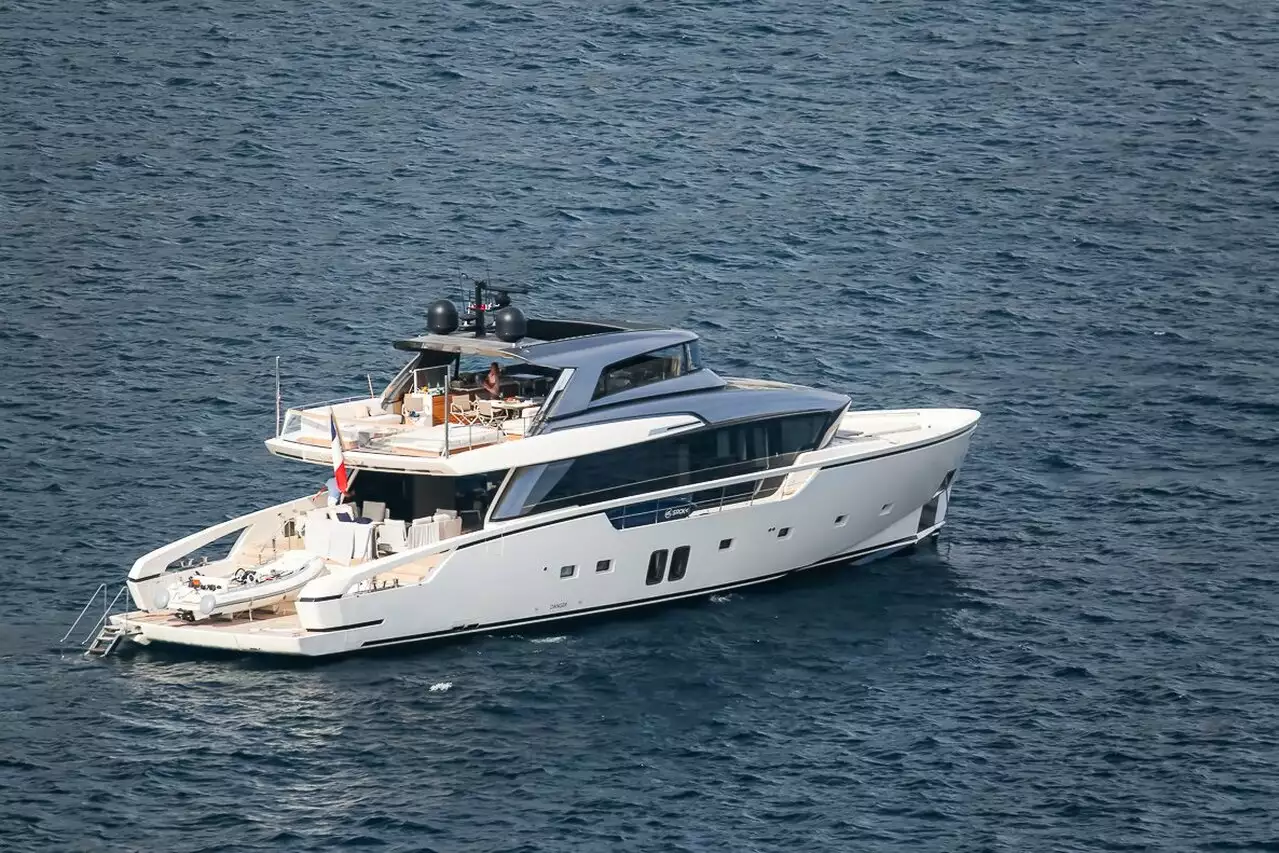 BLUESMOBILE yacht • San Lorenzo SX88 • 2021 • owner Valentino Rossi