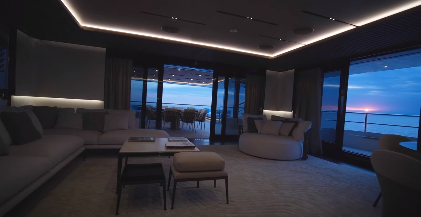 Baglietto yacht C intérieur