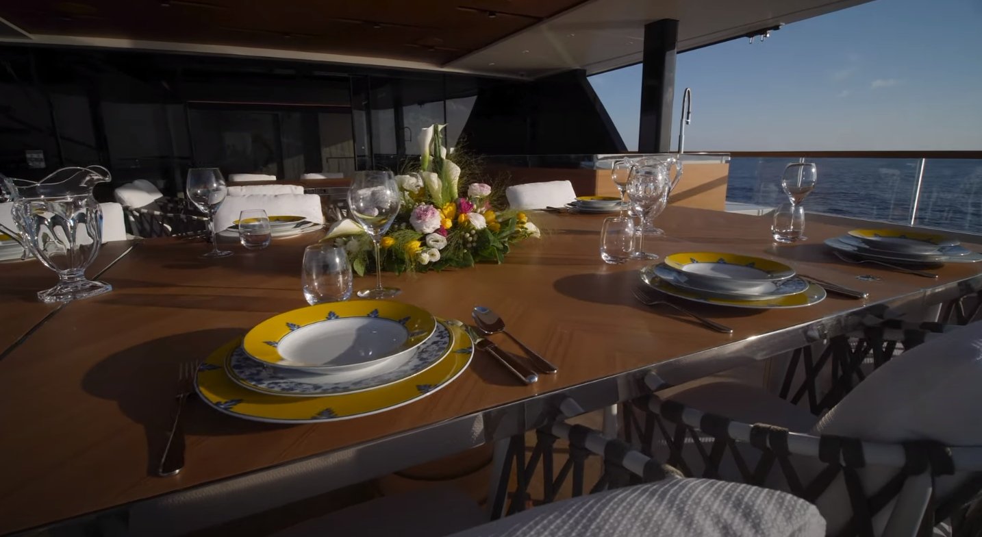 Baglietto yacht C intérieur