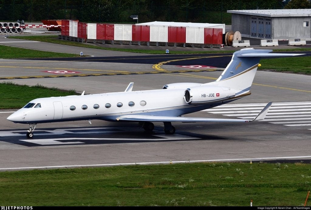 HB-JOE – غلف ستريم G550 – أوتو هابل