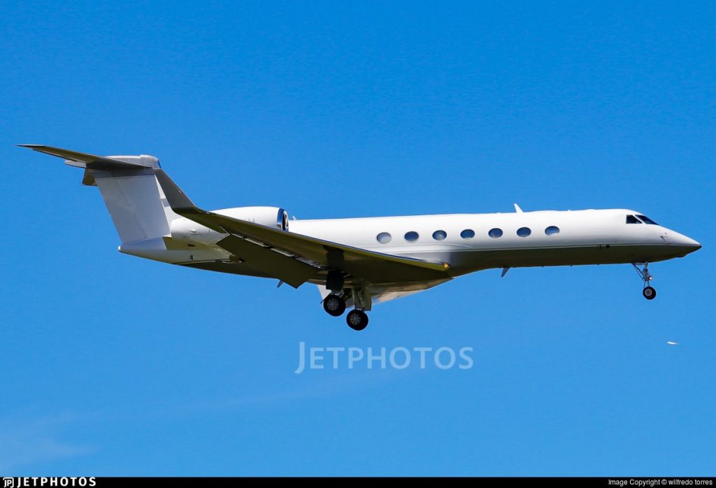 N261PW - Gulfstream G550 - Jet privado Perry Weitz