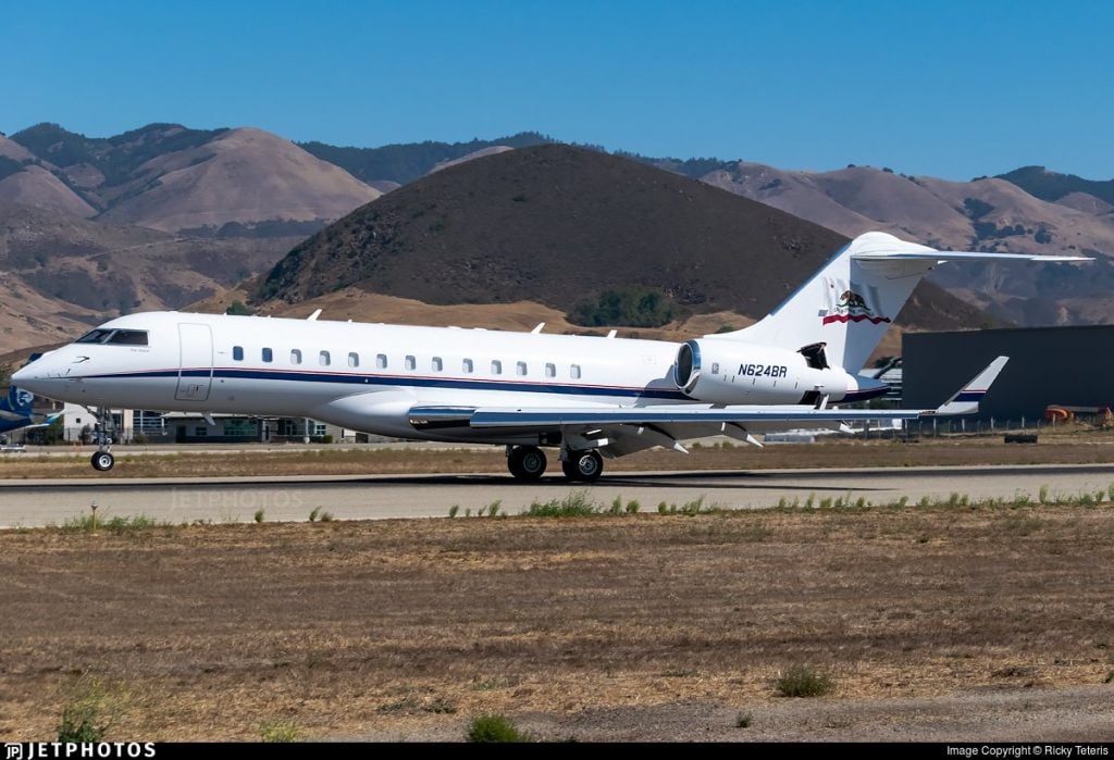 N624BR – Bombardier Global Express – Famille Leclerc 