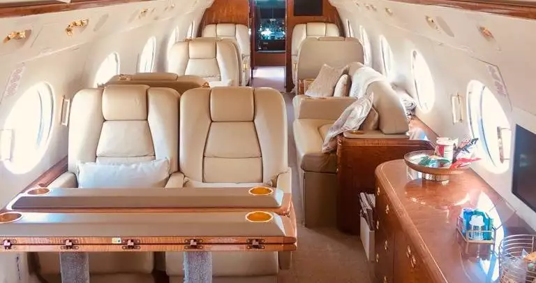 Bassim Haidar, propietario del OE-LIM Gulfstream G500