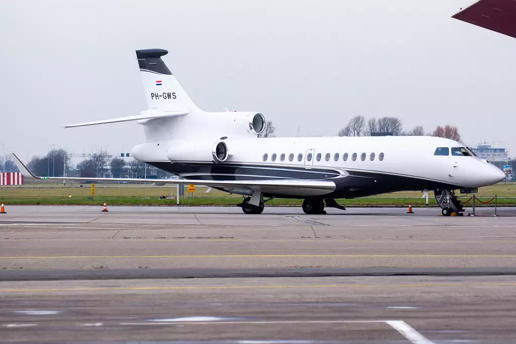 PH-GWS • Dassault Falcon 7X • propriétaire Gerita Wessels et Henry Holterman