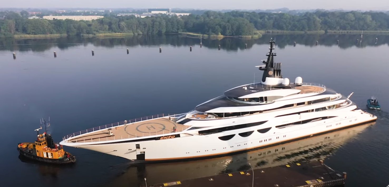 Project ENZO Yacht • AHPO • Lurssen Yachts • 2021 • Owner Michael Lee Chin