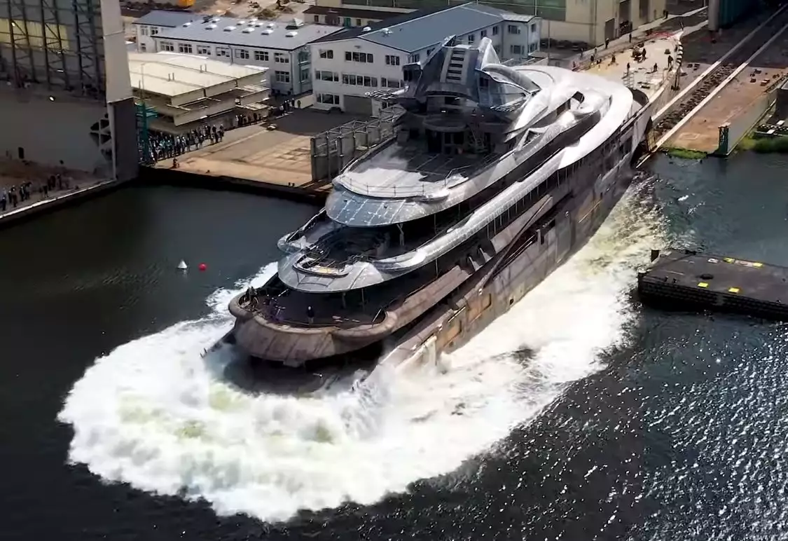 KISMET Yacht • Lurssen • 2023 • ਮਾਲਕ ਸ਼ਾਹਿਦ ਖਾਨ